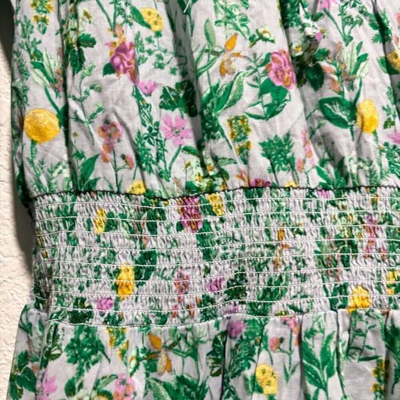 NWT J.Crew Women's Popover Tunic Dress Multicolor Small Winter Garden Floral - Picture 8 of 15